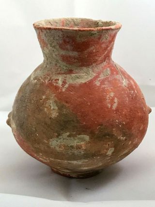 Ancient Holy Land Terra - Cotta Jar; Early Bronze Age,  Circa 2500 B.  C.