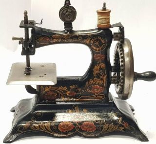 Top Rare Antique Sewing Machine Westfalia Casige 7 Circa 1920 Germany