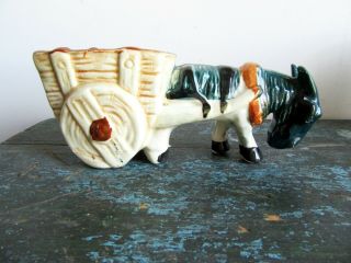 Mid Century Donkey Burro Ceramic Planter