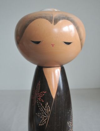 31.  5cm (12.  4 ") Japanese Sosaku Kokeshi Doll " Miyabi " : Sadao Kishi