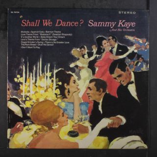 Sammy Kaye And His Orchestra: Shall We Dance Lp (drill Hole,  Sl Foxing Obc)