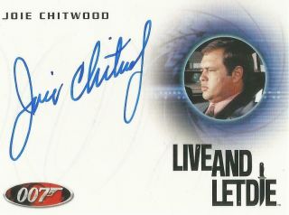 James Bond Archives 2014 - A254 Joie Chitwood " Charlie " Autograph Card