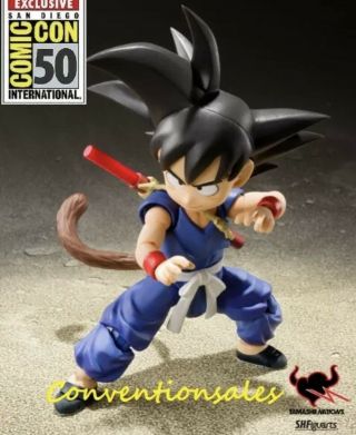 Sdcc 2019 Son Gokou Kid Dragon Ball Goku Bluefin Tamashii Sh Figuarts Exclusive