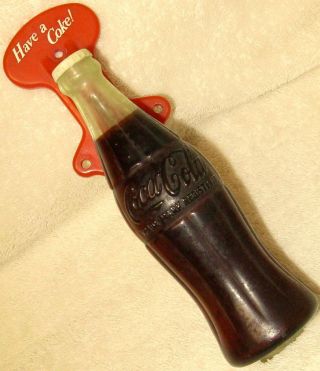 1950s “have A Coke” Coca Cola Plastic Door Handle Pull Push Sturm & Co Chicago