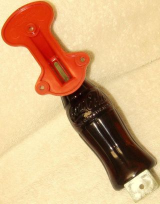 1950s “HAVE A COKE” Coca Cola Plastic Door Handle Pull Push Sturm & Co Chicago 3