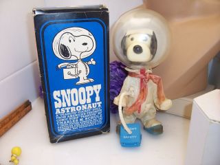 Vintage 1969 Snoopy Astronaut Doll W/original Box