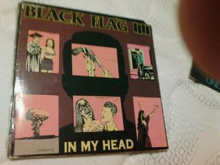Punk Vinyl Lp - Black Flag ‎– In My Head Sst 1985