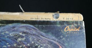 THE BEATLES - RUBBER SOUL 33 LP vinyl record T - 2442 1965 3