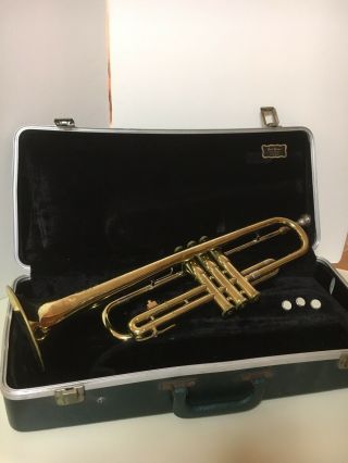 Olds Ambassador Fullerton Ca Usa Vintage Trumpet W/ Case