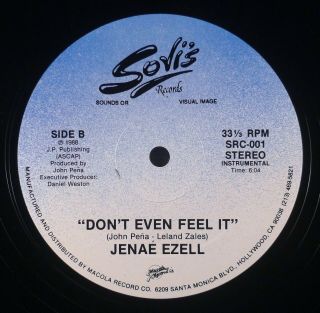 Jenae Ezell - Don ' t Even Feel It 12 
