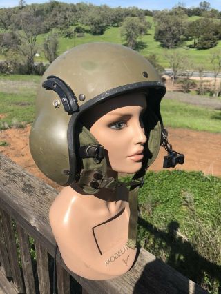 Vintage 1980’s US Military Pilots Helmet US Air Force Army Navy (A5) 2