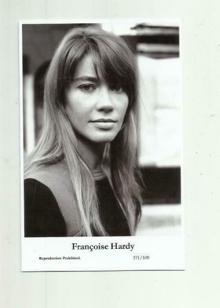 (n531) Francoise Hardy Swiftsure (371/109) Photo Postcard Film Star Pin Up