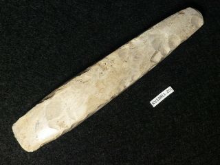 5200y.  O: Great Chisel 114mms Danish Stone Age Neolithic Flint Funnel Beaker Cult
