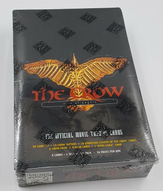 1996 The Crow City Of Angels Kitchen Sink Trading Card 36 Packs
