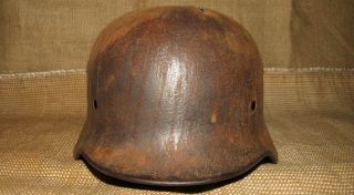 Ww2 Wwii - Authentic - Relic German Helmet Wehrmacht 2