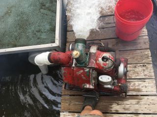 Vintage Homelite Gas Powered Water Pump