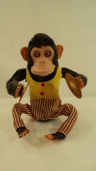Vintage Musical Jolly Chimp W/box 7061 Daishin Japan Toy Story Monkey 2