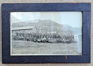California Forest Civilian Conservation Corps Co 916 Cain Flat Camp Photo Vtg