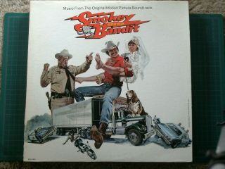 Smokey And The Bandit Lp Soundtrack Album Record Mca - 2099 Burt Reynolds 1977 Cb