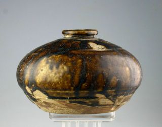 Sc A Khmer / Angkor Period Pottery Bottle,  12th Cent Ad