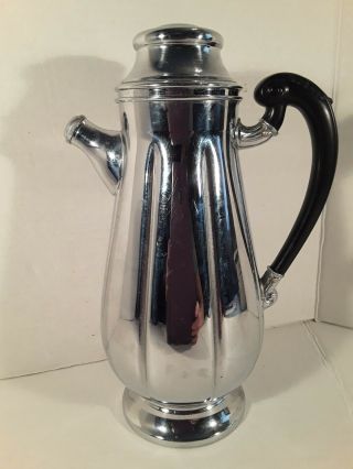 Farber Bros Krome Kraft Cocktail Shaker/decanter 1930 