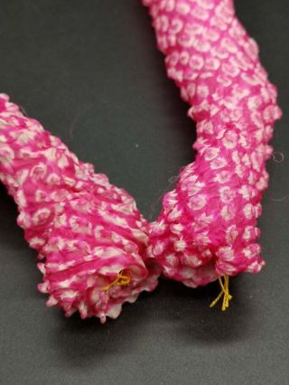 Japanese Kimono Vintage Silk Obijime Cord Obi Accessories Color Pink