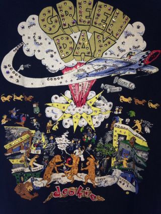 F19 Vintage Green Day Dookie 1994 Album T - Shirt Women 
