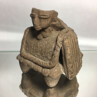Pre - Columbian Terra Cotta Human Sacrifice Pottery Figure Incan Mayan Aztec Rare