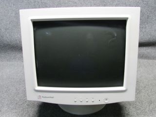 Vintage Packard Bell Model 3030 15 " Crt Monitor Manufactured 1996