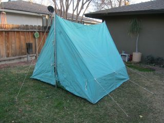Vintage Boy Scouts Of America Bsa Voyager Canvas Tent