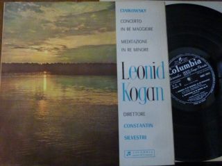 Leonid Kogan - Silvestri / Tchaikovsky / Columbia 33qcx 10413