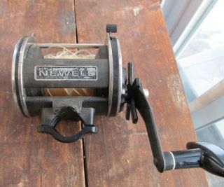 Vintage Newell G454f Graphite Ball Bearing Fishing Reel