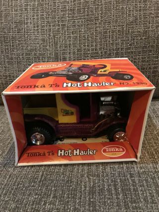 Vintage Tonka Hot Hauler Pressed Steel Toy Truck W/ Box