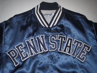 Vtg 80s 90s Penn State Nittany Lions Swingster Satin Jacket Starter Xl