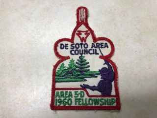 Oa 1960 Area 5 - D Conclave - De Soto Area Council