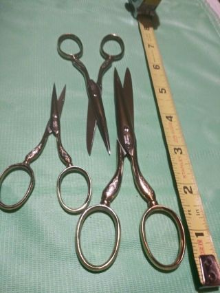 Quality Sewing Scissors - By D Peres Solingen Germany.  Set