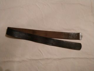 Wwii German Leather Combat Belt Size 95cm Marked