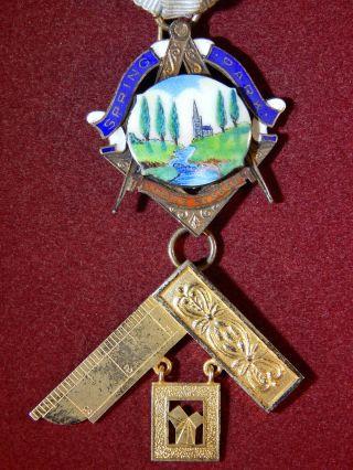 Masonic Silver Past Masters Jewel Spring Park Lodge № 5689 3