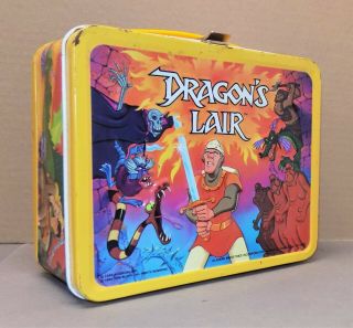 Vintage Metal Lunchbox - Dragon 