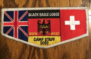 Black Eagle Lodge 482 Transatlantic Council 2002 Camp Staff