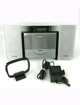 Panasonic Cd Stereo System Sa - En7 Mp3/cd - R/ Rw Playback Compact Desktop Sb - En7