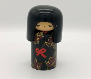 4.  9 Inch (12.  5 Cm) Japanese Vintage Wooden Sosaku Kokeshi Doll /cute Kimono Girl
