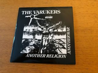 Varukers - Another Religion Another War - 1996 Double 7 " P/s With Insert Nm
