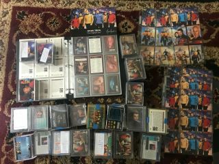 Massive Impel/skybox Star Trek Os & Ng Trading Cards 1991 - 94,  96,  Many 98
