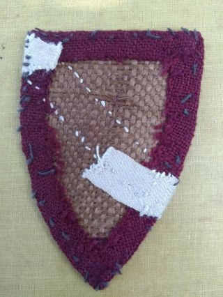 WWII German Latvia Foreign Volunteer Shield Patch 2