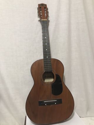 Vintage Strad O Lin Accoustic Guitar Model R 202s