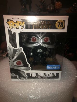 Funko Pop Game Of Thrones The Mountain Walmart Exclusive In Hand