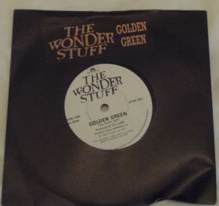 The Wonder Stuff - Golden Green - Rare Uk Dj Promo Custom Sticker Sleeve