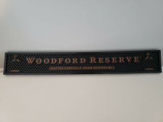 Woodford Reserve Rubber Bar Mat Man Cave Collectible Professional Series