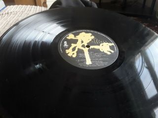 1987 Vinyl 12 Inch Lp The Joshua Tree (u2) With Sleeve